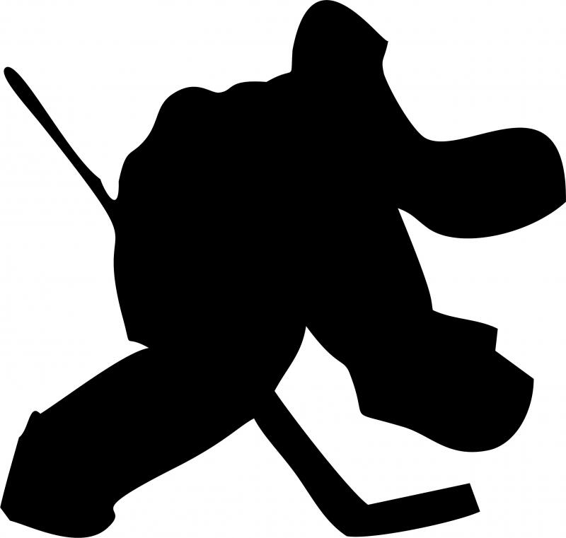 Hockey Goalie #1 Laser Cut Appliques