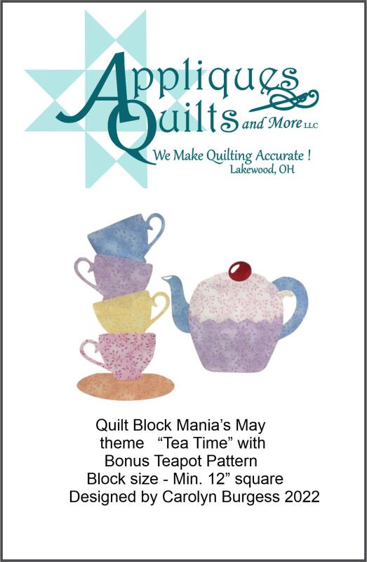 Pattern - Tea Time Cups & Teapot