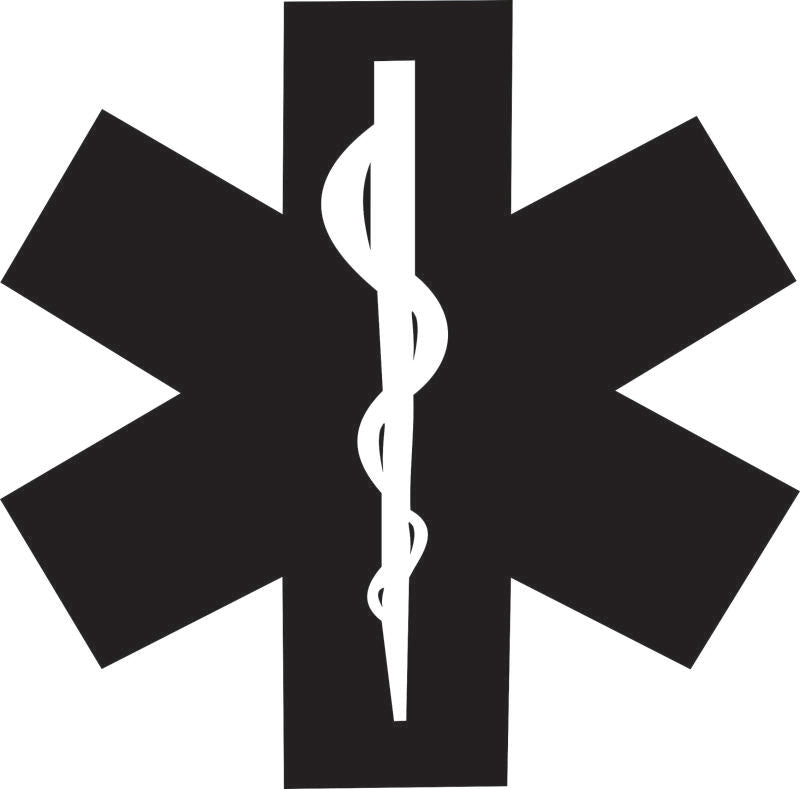 EMT Symbol Laser Cut Appliques