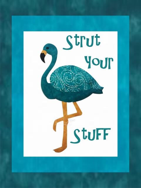 Flamingo Series - Sayings Teal