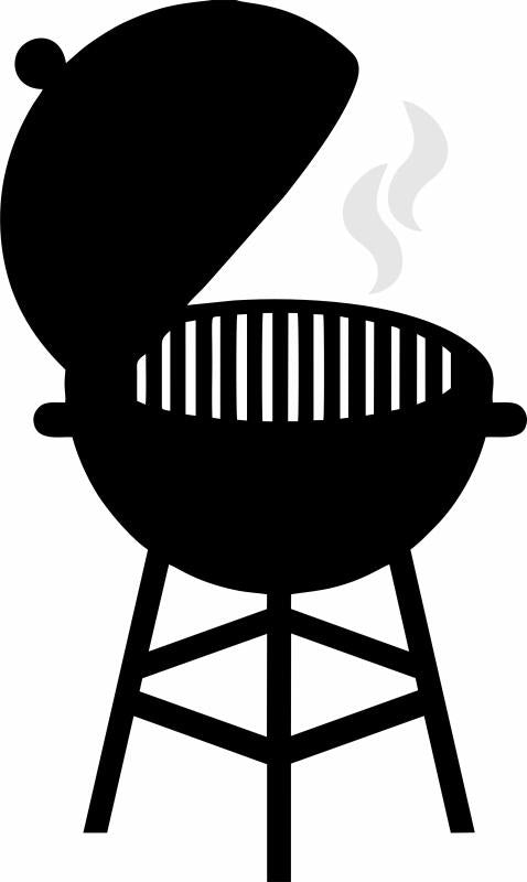 BBQ Grill Silhouette