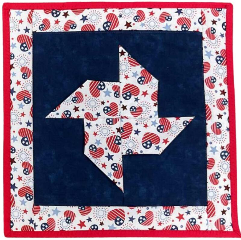 Mini Quilt - July