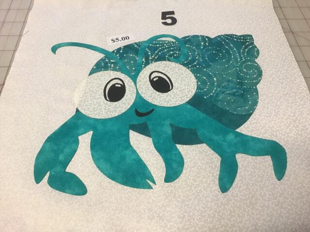 Kit - Crab Laser Cut Appliques