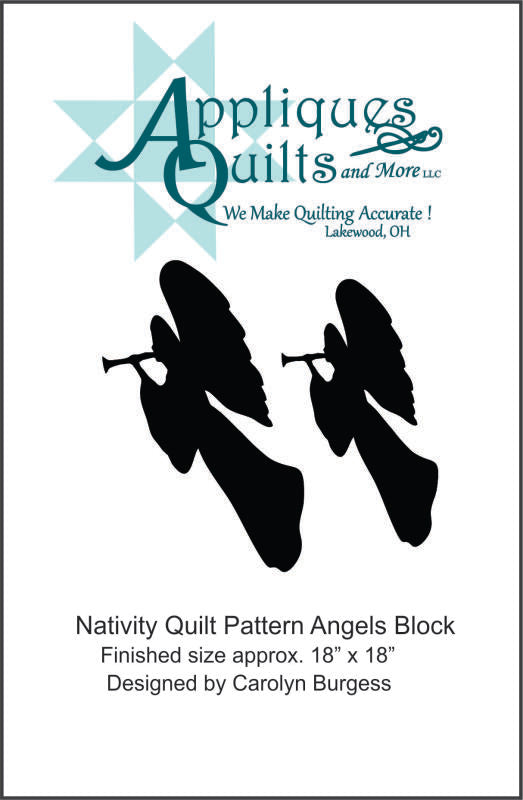 Pattern - Nativity Angel Quilt Quilt Block