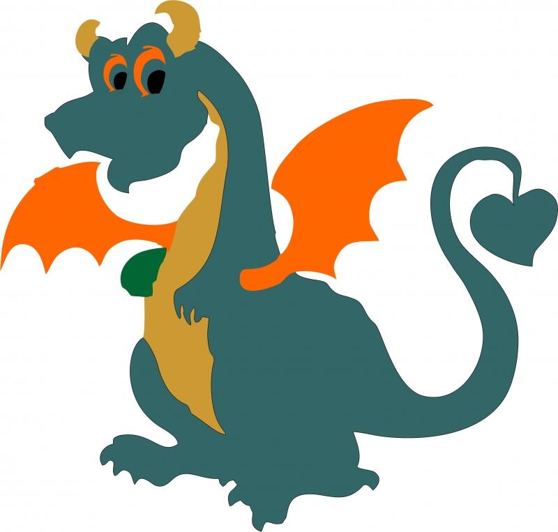 KIT - Dragon Laser Cut Appliques