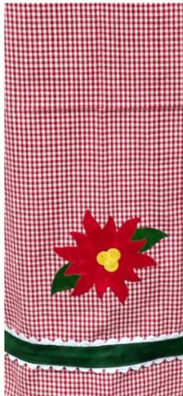 Towel Applique Kit - Poinsettia