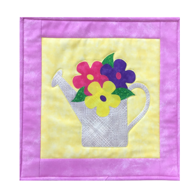 Mini Quilt - Spring Blossoms