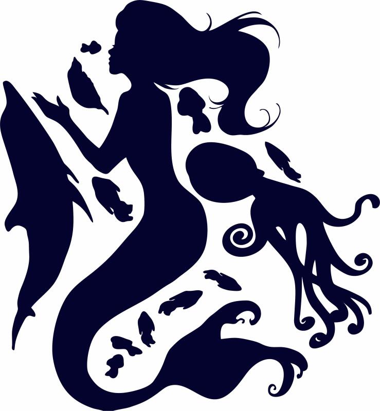 Ocean Child Laser Cut Appliques
