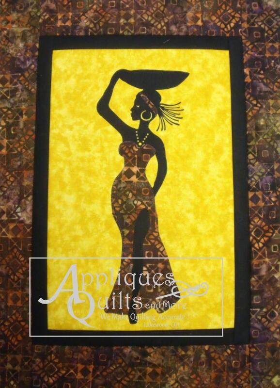 African Woman Shani Laser Cut
