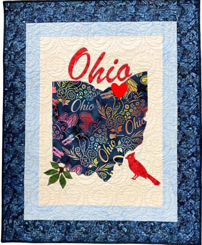My Heart is in Ohio Quilt KIT (Price: KIT)