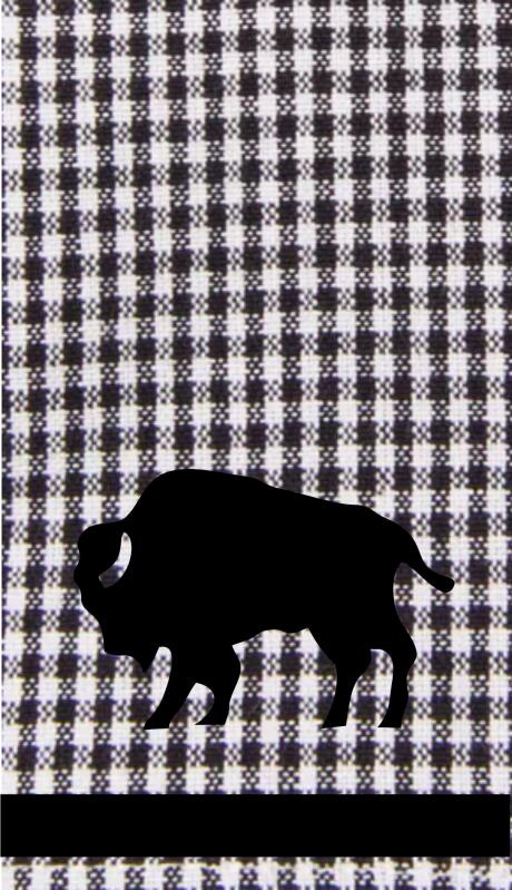 Towel Applique Kit - Buffalo