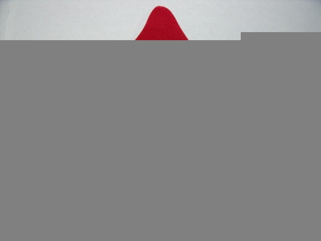 Christmas Tree Laser Cut Appliques (Size: 6"H, Color: Red)