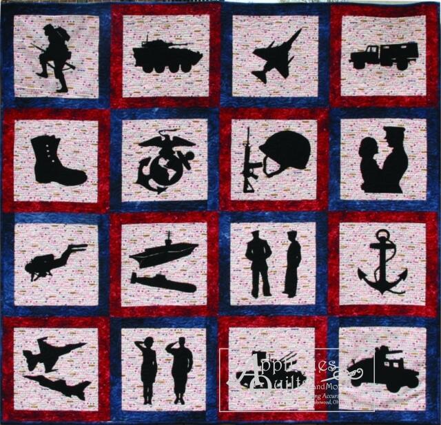 set of 21 with FUSIBLE Silhouettes ONLY