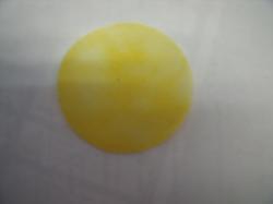 Moon Laaer Cut Appliques (Size: 3", Color: Tonal - Pastel Yellow)