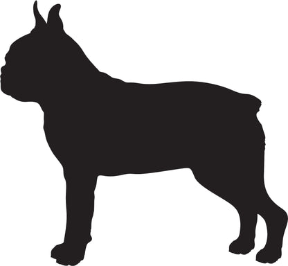 Dog - Boston Terrier Silhouette