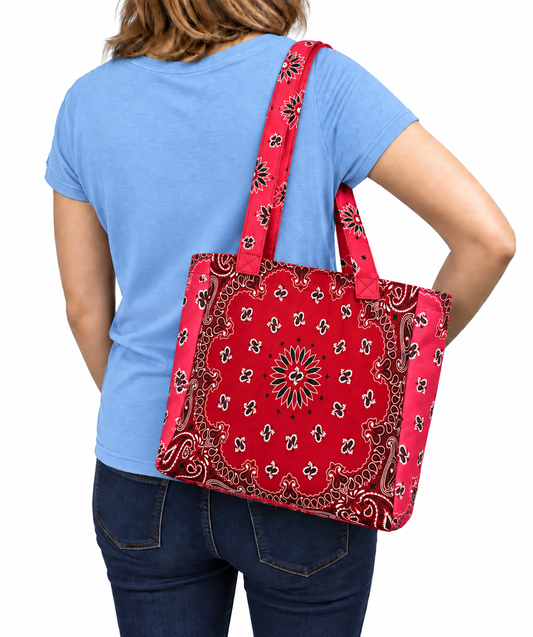Deluxe Bandana Tote Bag  Oct. 10th or 22nd