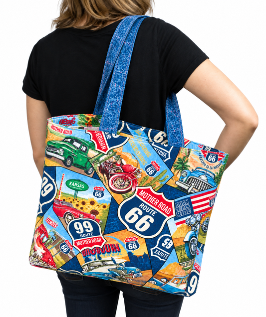 Route 66 Tote Bag Class Oct. 24th or 27th