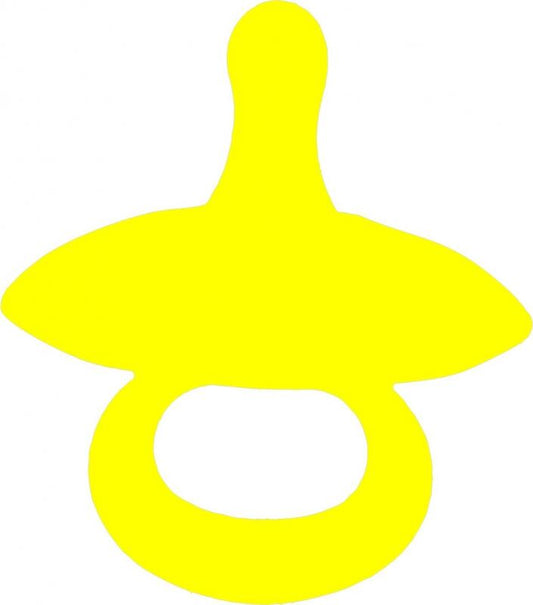 Pacifier Laser Cut Appliques