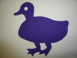 Duck Laser Cut Appliques