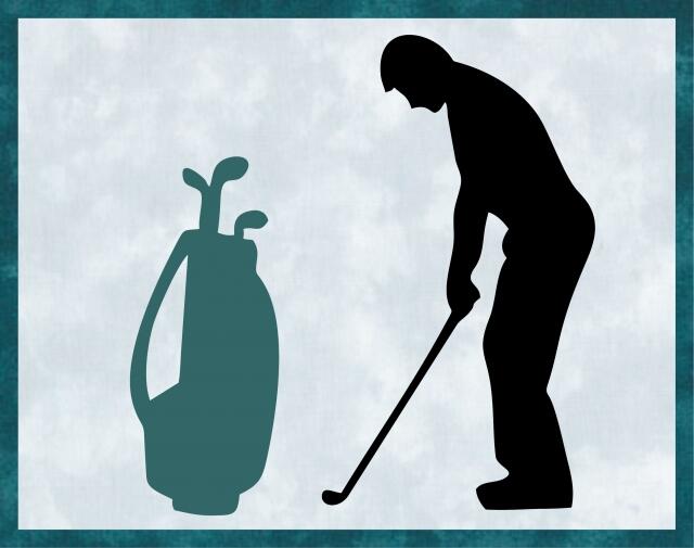 Kit - Mug Rug -  Golfer - Male