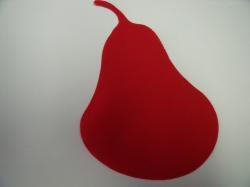 Pear Laser Cut Appliques