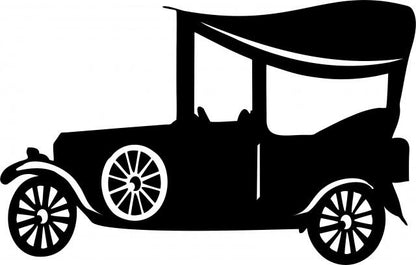 Antique Vintage Ford Classic Silhouette Laser Cut Appliques