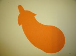 Eggplant/Squash Laser Cut Appliques