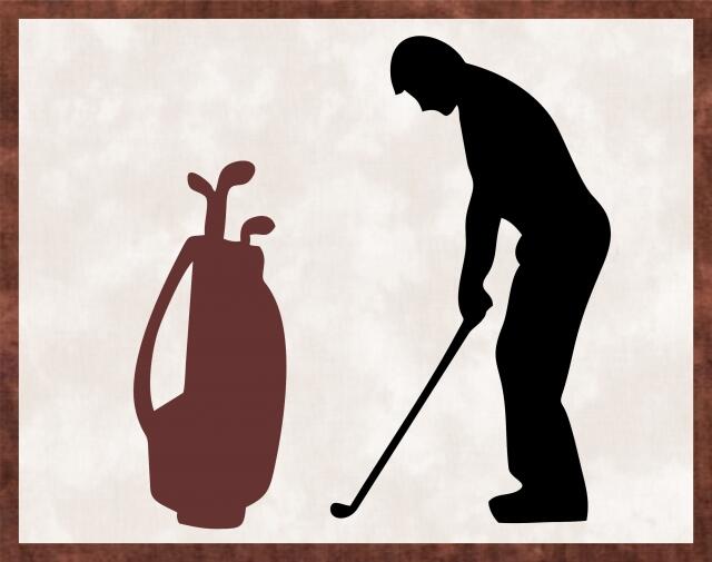 Kit - Mug Rug -  Golfer - Male