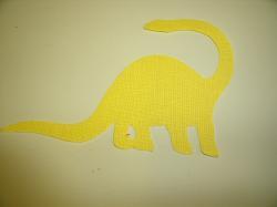 Dinosaur - Apatosaurus Laser Cut Appliques