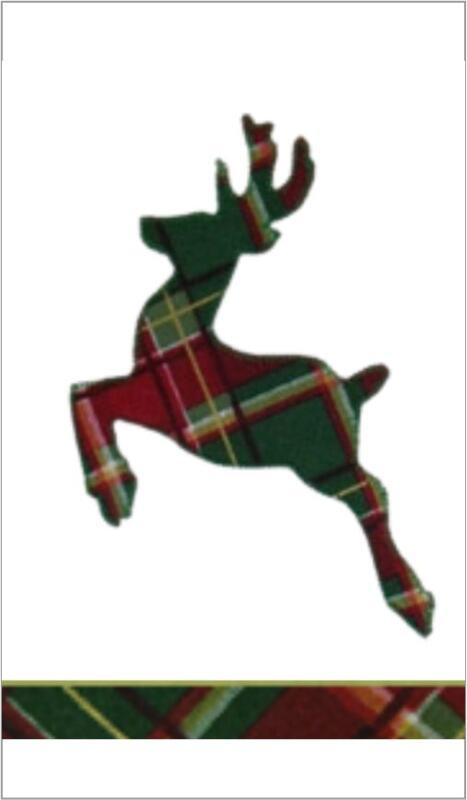 Towel Applique Kit - Reindeer Laser Cut