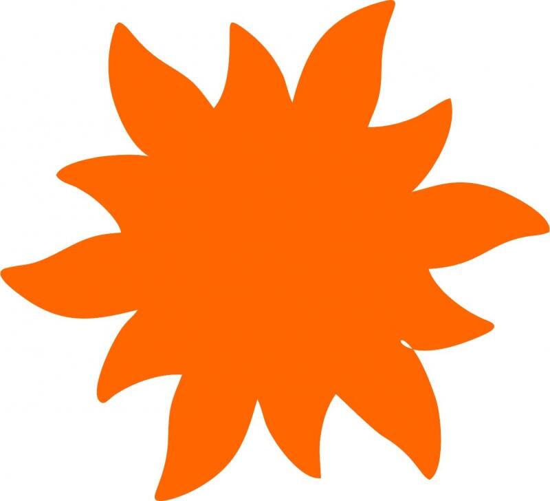 Sun Laser Cut Appliques