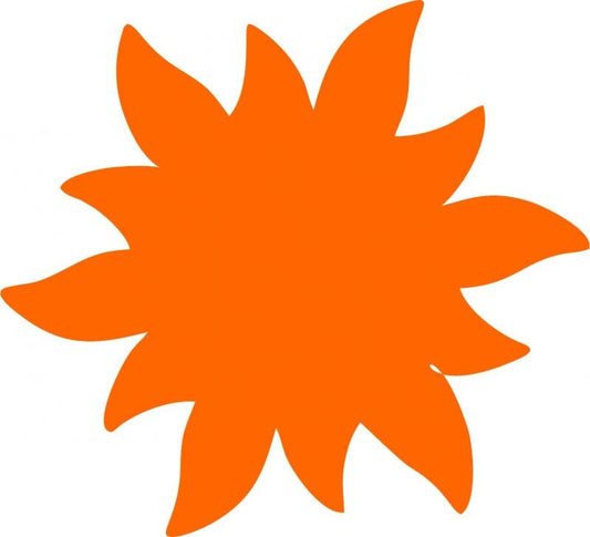 Sun Laser Cut Appliques