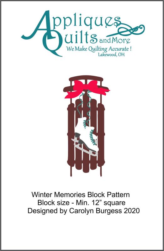 Pattern - Winter Memories Applique