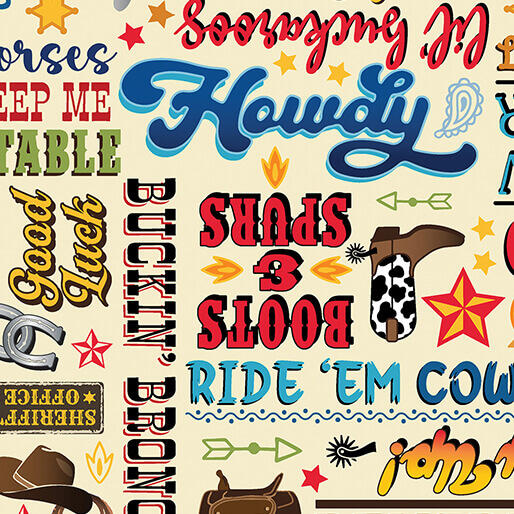 Lil Buckaroos - Wild West Words