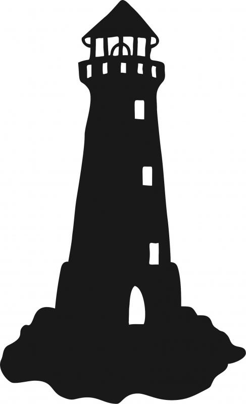 Lighthouse #5 Silhouette Laser Cut Appliques