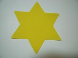 Star of David Die Cut Appliques