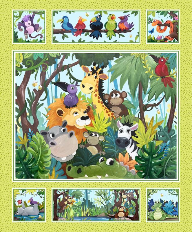 Jungle Friends Panel