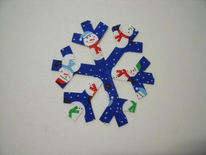 Snowflake Design #2  Laser Cut Appliques