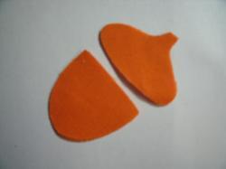 Acorn Laser Cut Appliques Set of 2