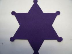 Badge Laser Cut Appliques