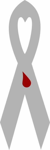 Awareness Ribbon Laser Cut Appliques