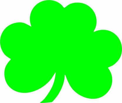 Shamrock Die Cut Appliques