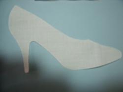 Shoe Die Cut Appliques