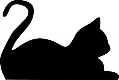 Cat #3 Laser Cut Silhouette