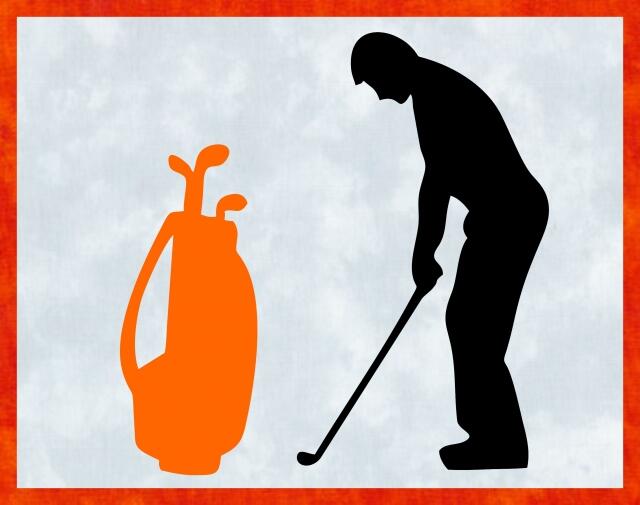 Kit - Mug Rug -  Golfer - Male