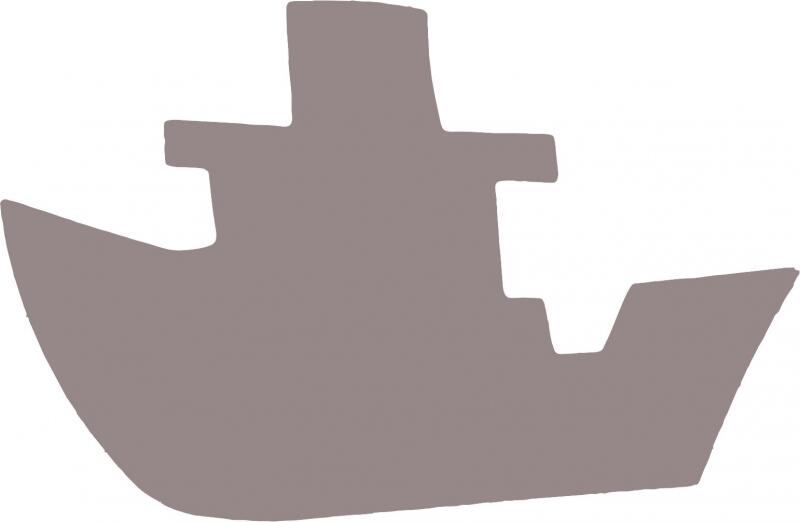 Tugboat Die Cut Appliques