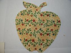 Christmas Apple Laser Cut Appliques
