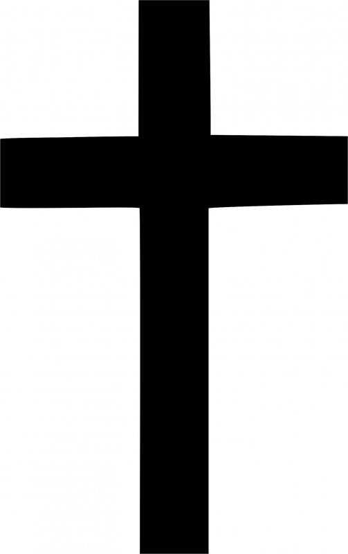 Cross #10 Silhouette Laser Cut Appliques