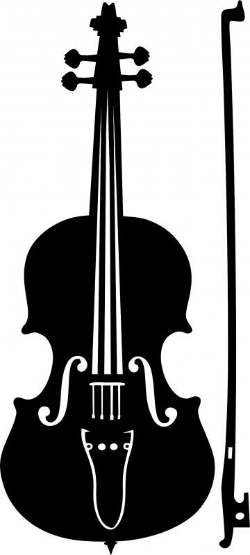 Violin Laser Cut Appliques