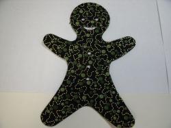 Christmas Gingerbread Man Laser Cut Appliques
